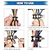 JTAREA 7Sizes 304 Stainless Steel Cable Clamps Assortment Kit 1/4