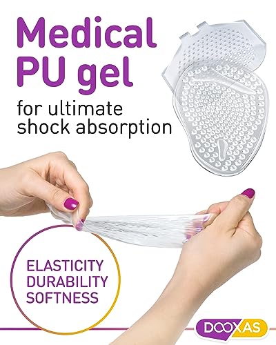 Image of Ball of Foot Cushions for High Heels - High Heel Inserts - Gel Shoe Inserts for Relieve Foot Pain - More Comfort with Foot Cushions for Women (Metatarsal Pads 4 in 1)