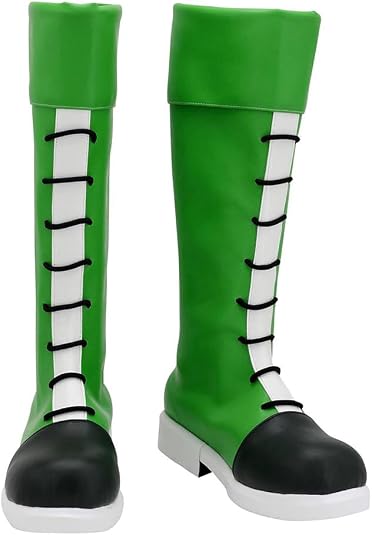 HUNTER×HUNTER　ゴン　コスプレ衣装 一式セット ブーツ　靴　リュック 510aeca5zLL._AC_SY535_.jpg