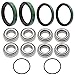 Front Wheel Hub Clutch Strut Bearing Seal Kit for Polaris Sportsman 335 400 500 Big Boss 400 500 Xplorer 250 300 400 500 Ranger 500 Scrambler 400 500 Magnum Xpedition Worker 335 500 Diesel 455