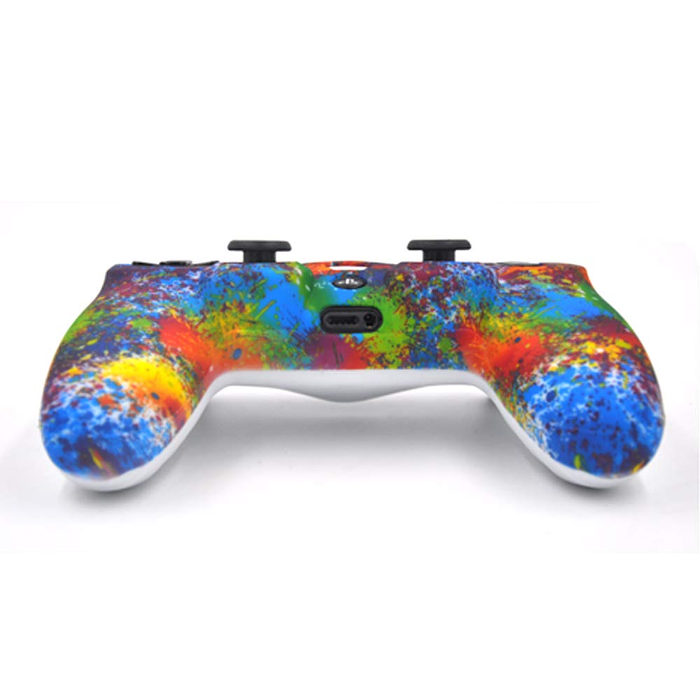 Anti-Rutsch-Silikon-Controller-Abdeckung für PS4/Slim/Pro Controller Farbe Graffiti