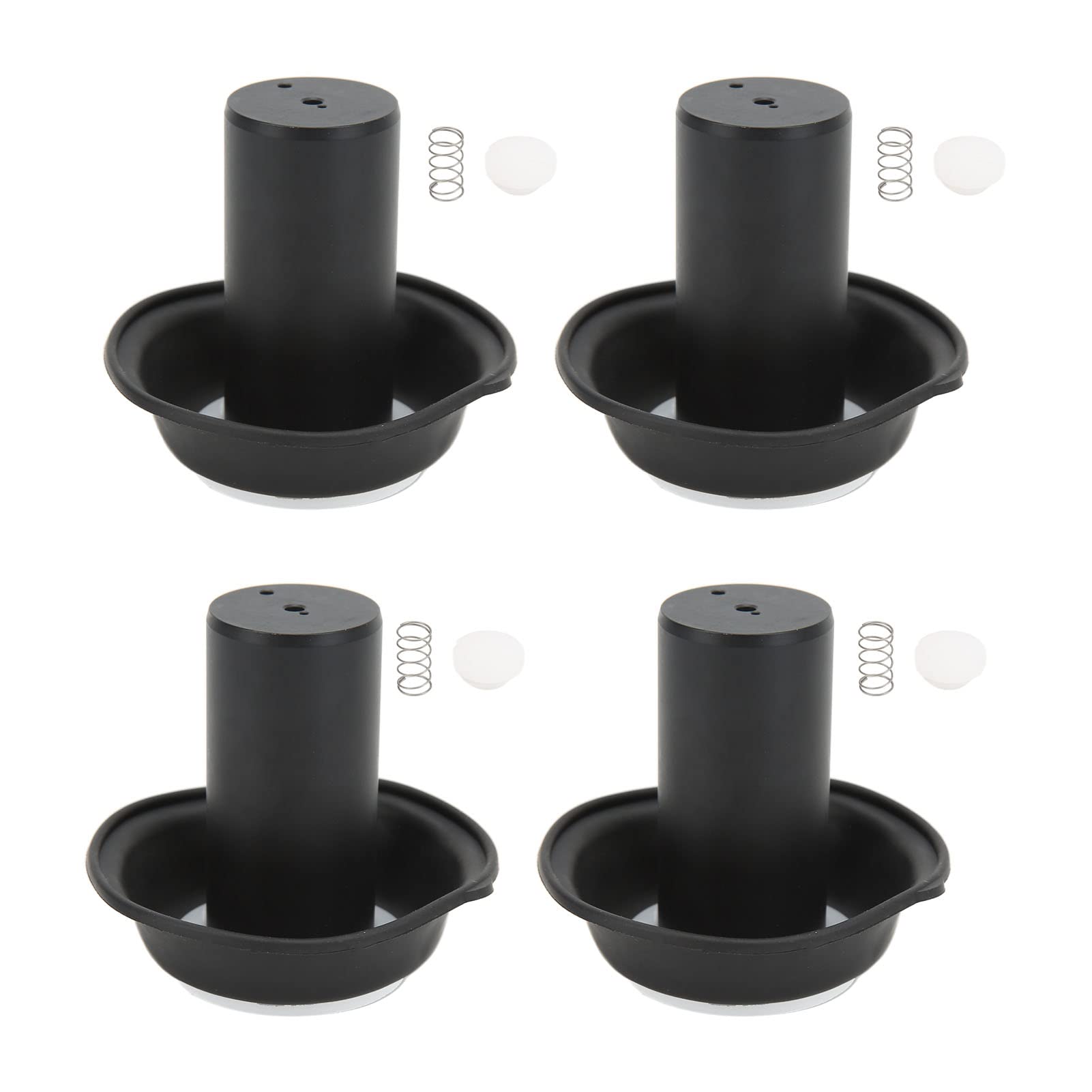 Kit De 4 Diaphragmes De Piston Pour Carburateur Vmax 1200 (1985-2007) - Compatible Venture Royale XVZ1200D - Caoutchouc NBR