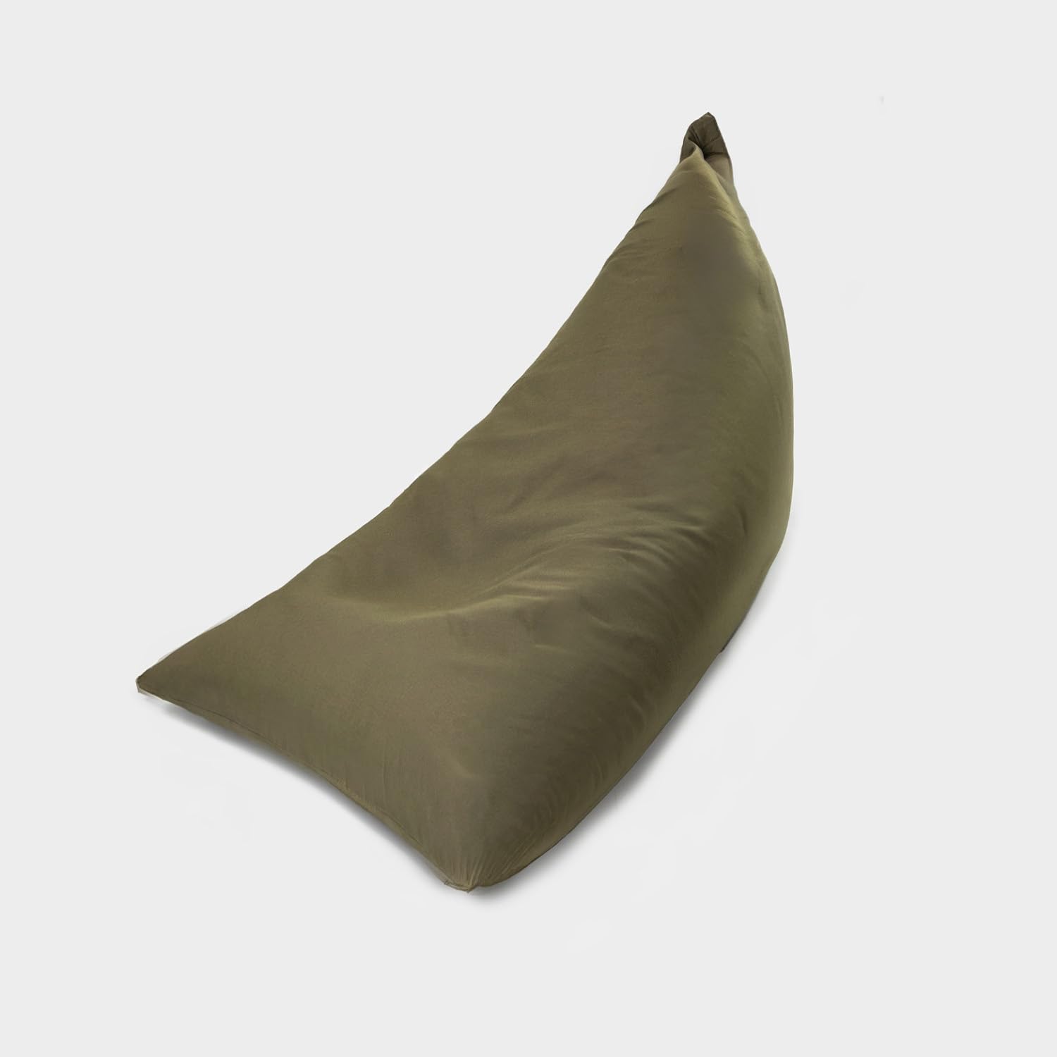 Fauteuil sac d'extérieur Thera en polypropylène couleur Olive – Pour jardin et terrasse