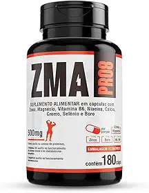 Floral Ervas do Brasil, Zma Pro8 180 cáps Magnésio Zinco Boro Cromo Selênio Cálcio