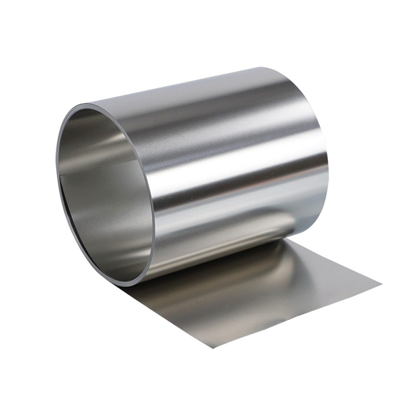 HGCOEYR Stainless Steel FoilRoll, 301 Stainless Steel Foil Strip Sheet, Multiple Sizes(0.9 * 100mm)