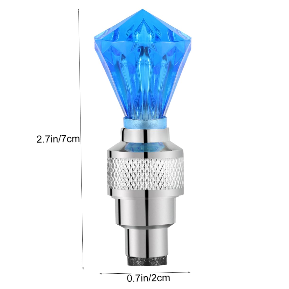 Mipcase Tire Valve Light Bike Lamp Fluorescent Tire Valve Cap Bike Led Wheel Light Cycle Caps Cores