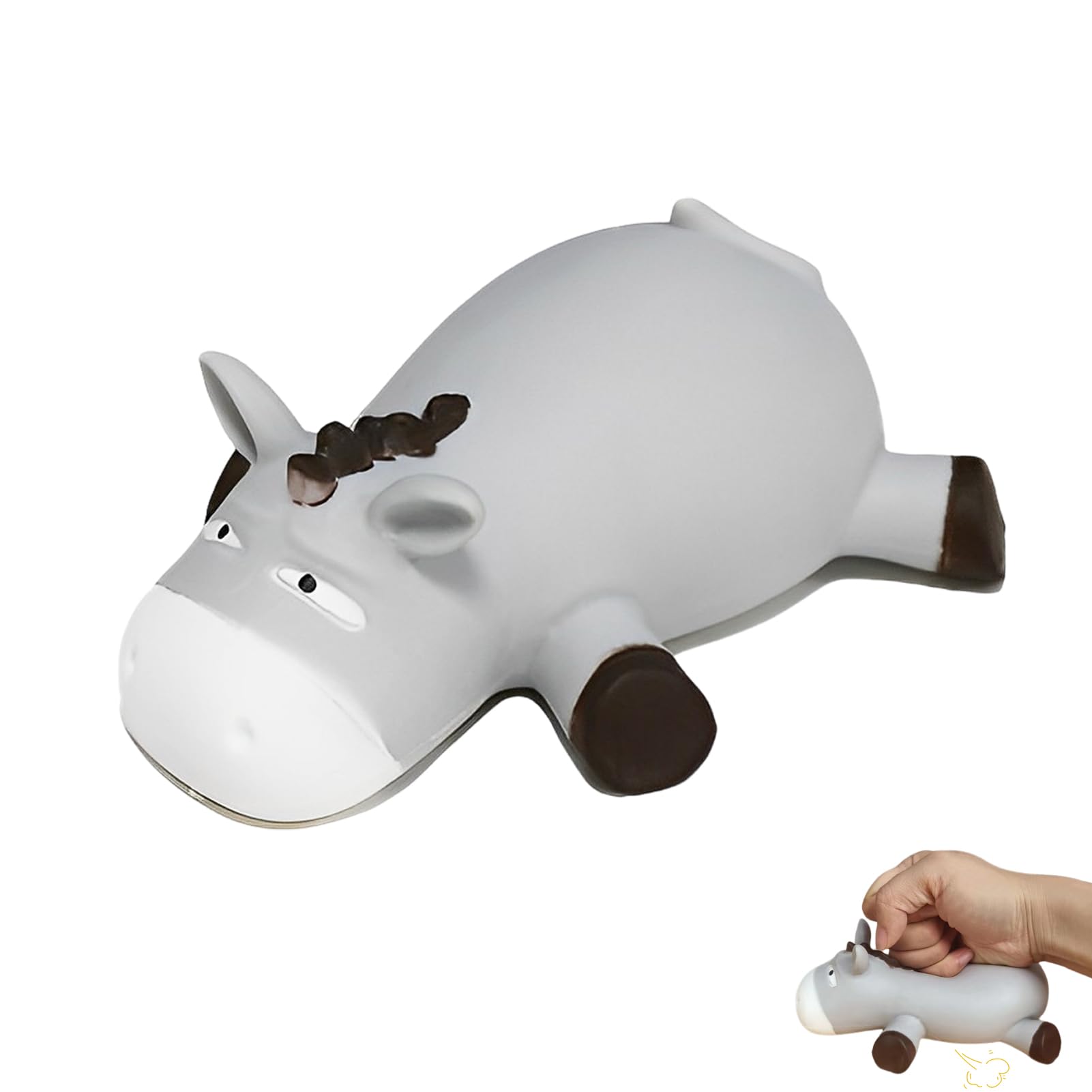 Amazon | ストレス解消グッズ ロバ 動物 握る 殴る スクイーズ