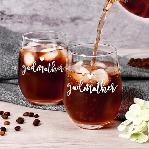 Verre à vin sans pied 500 ml idéal pour marraine et maman - 8