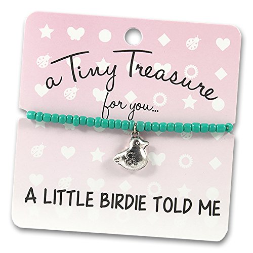 A TINY TREASURE FOR YOU...A LITTLE BIRDIE TOLD ME! Bracelet, Acrylic