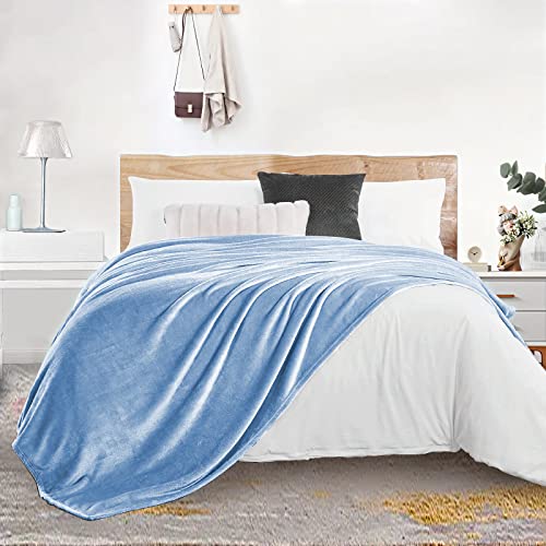 FARFALLAROSSA Kuscheldecke Flauschig 130 x 160 cm - Klein Fleecedecke Sofa Decken Couchdecke - Oeko-TEX - Super Weiche Fleecedecke als… – Ansicht 6