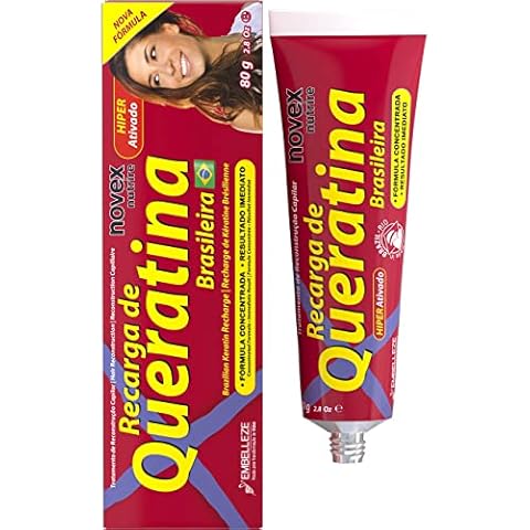 Novex Brazilian Keratin Recharge Tube Leave In Cover
