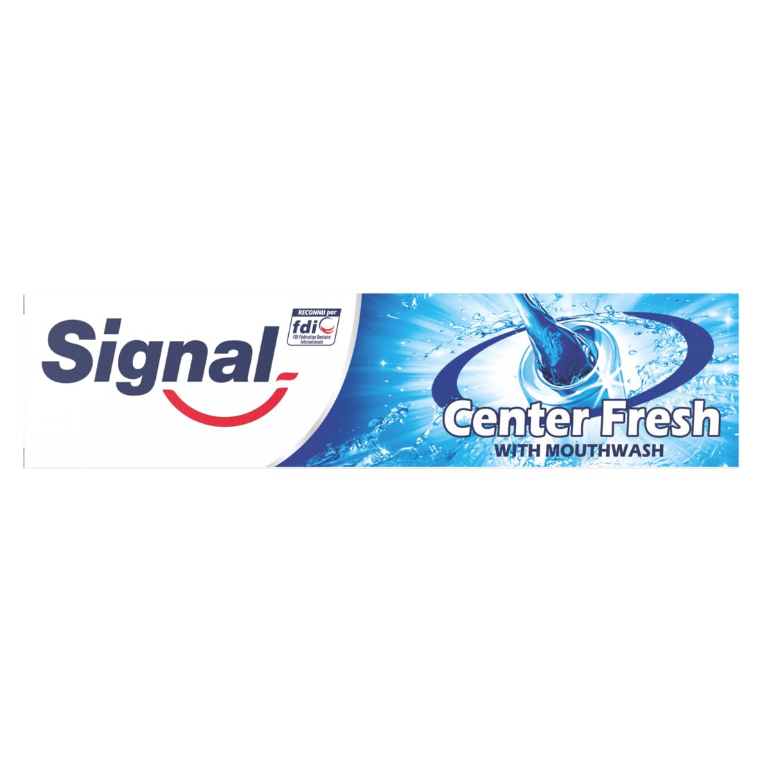 Signal, Center Fresh with Mouthwash Toothpaste, 100 ml