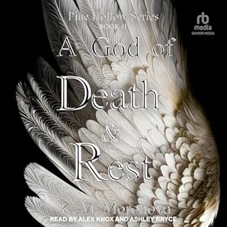 A God of Death and Rest Audiolibro Por K. M. Moronova arte de portada