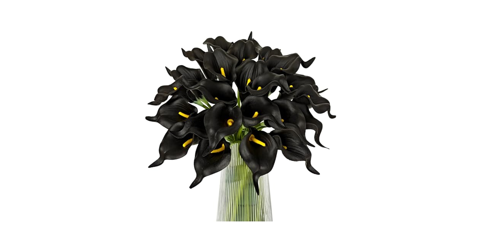 Amazon.com: Letjolt Black Calla Lily 20Pcs Artificial