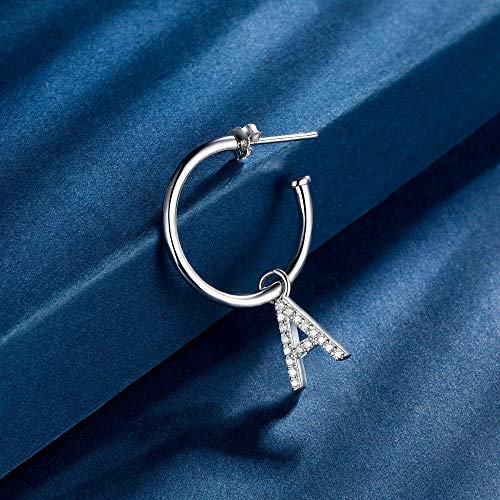 Lydreewam Orecchino Cerchio Donna Argento Sterling...