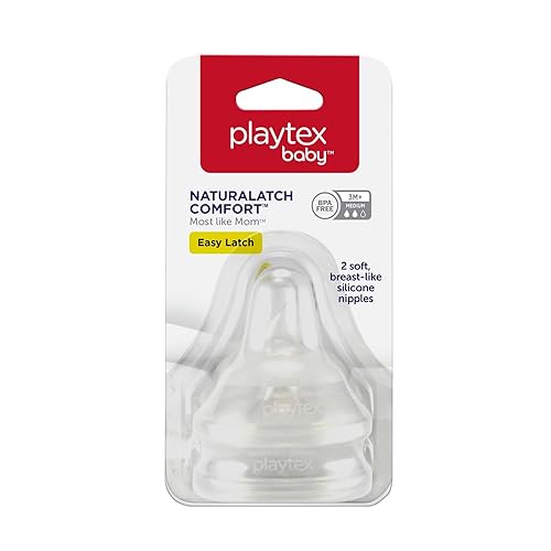 Miniatura 2 de Playtex Baby NATURALATCH - Pezón cómodo, cambia de la lactancia materna al biberón, más como la sensación de mamá, flujo medio, 2 unidades
