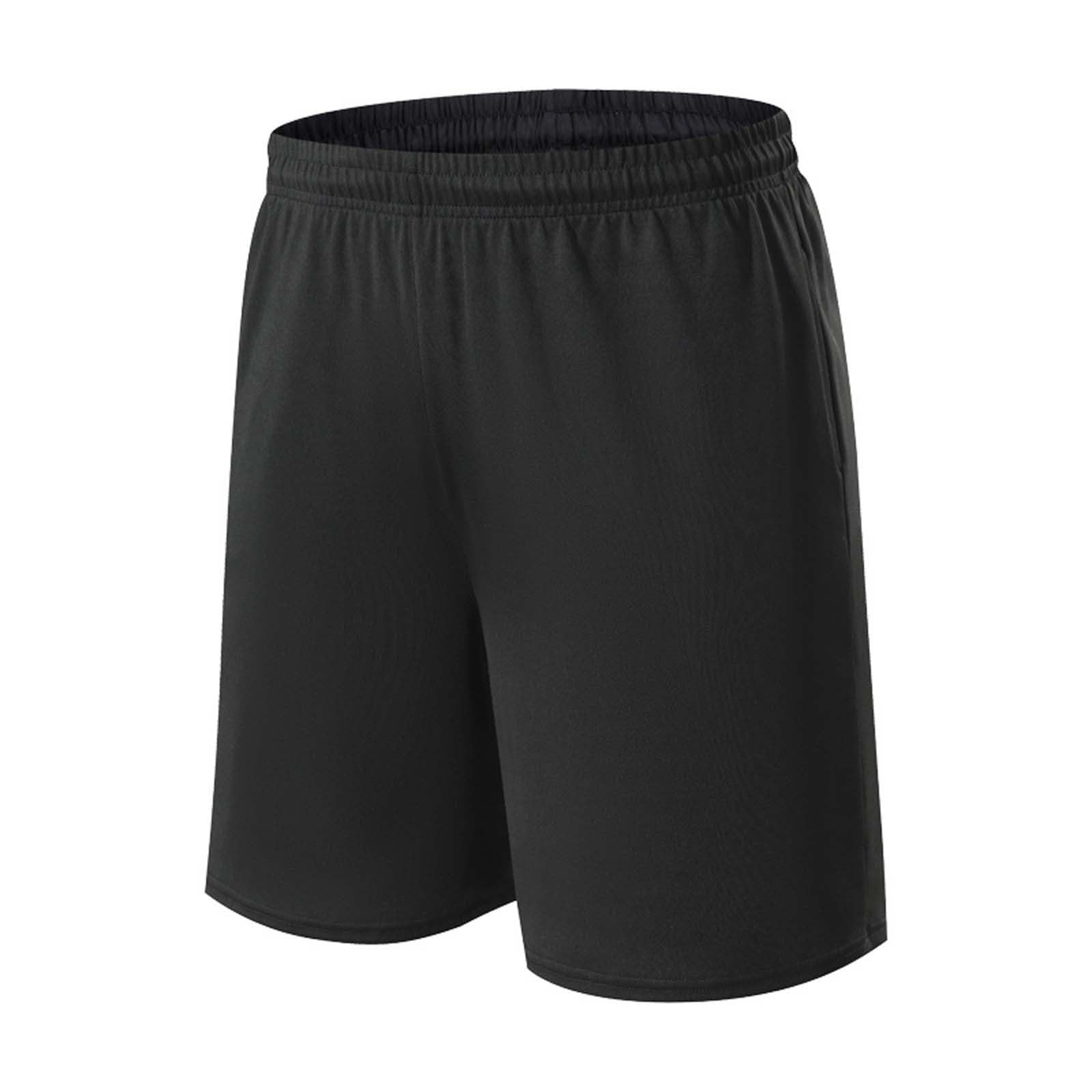 Mens Athletic Running Shorts Quick Dry Workout Shorts Lightweight Sports Gym Basketball Short Hiking Summer Beach