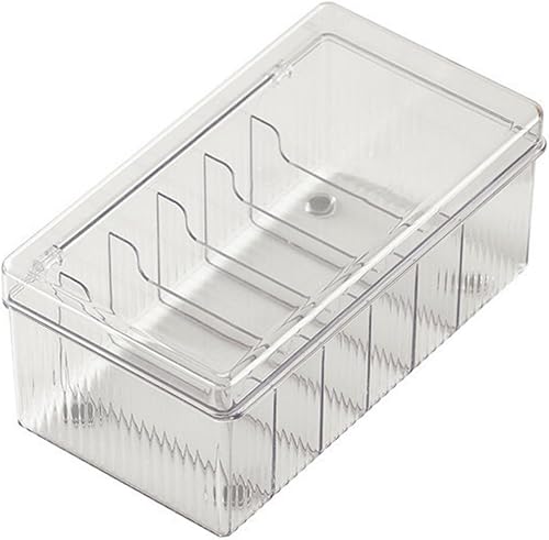 Doitxue 1 caja organizadora de electrĂłnica transparente, organizador de cargador acrĂlico de 6 capacidades, estuche organizador de cables con 1 Doitxue 1 caja organizadora de electrĂłnica transparente, organizador de cargador acrĂlico de 6 capacidades, estuche organizador de cables con 1