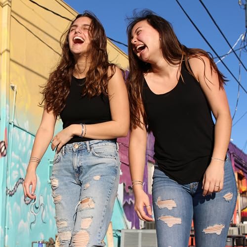 Dczosily Morse Code Bracelets for Women Inspirational Jewelry Encouragement Gifts for Best Friend Funny Birthday Gifts Stainless Steel Bracelet2