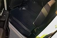 Vista 4 de SMARTLINER All Weather Protection Custom Fit 2 Row Floor Mat Liner Set Compatible with 2019-2025 Chevrolet Silverado 1500