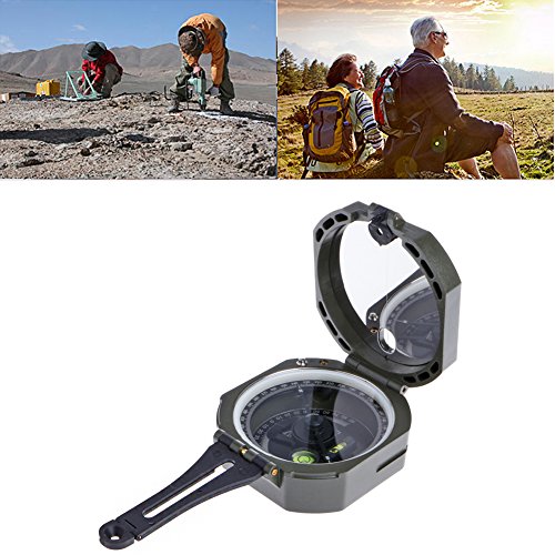 Brújula de bolsillo magnética para geología y topografía miniatura 3