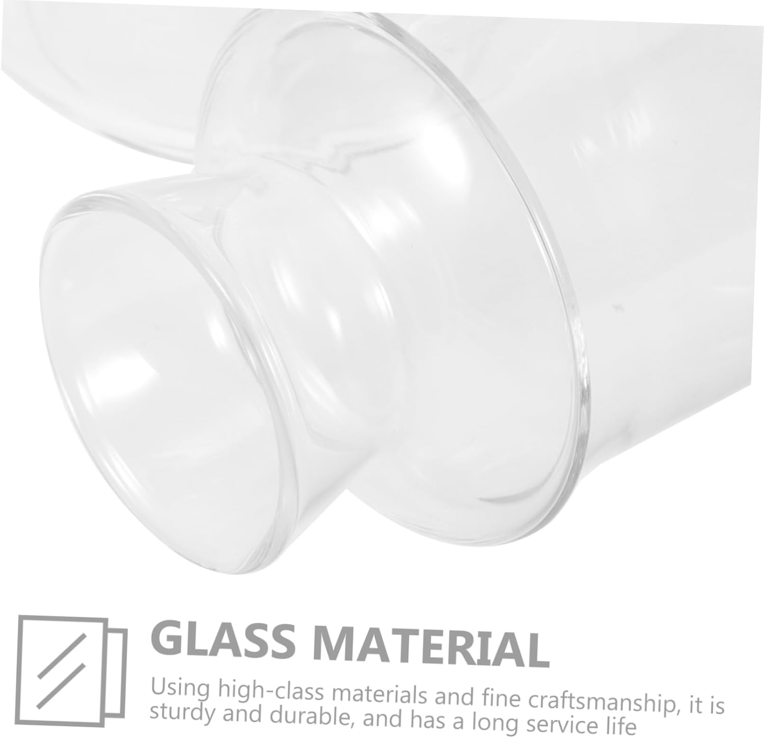 Cabilock 1set Glass Sake Warmer - Tea Warmer for Home Use Design for Wine and Tea for Housewarming and Parties