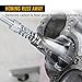 EWK 1 to 2-1/2 Inch 3 Stones Engine Cylinder Hone Tool Adjustable Cylinder Deglazer Piston Honer 220 Grit