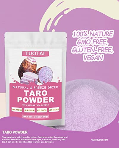 Tuotai Freeze Taro Powder, 3.5 Ounces thumb #2