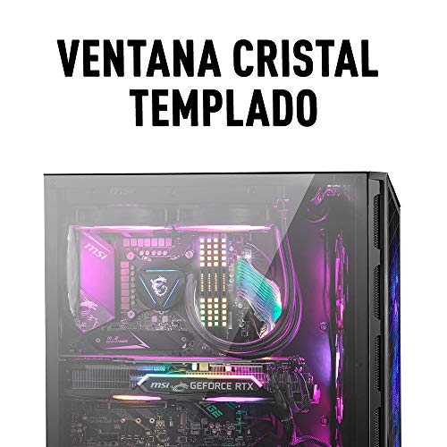 MSI MPG GUNGNIR 110M PC Case with Built-in ARGB Fans, 4 mm