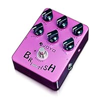 JOYO British Sound guitar effect pedal get tones inspired by the Mashall amplifier and whether it's the Bluesbreaker overdrive to Plexi Roar, it easily reach for them. The British Sound delivers that 60s and 70s warmth and harmonic overdrive you hear...