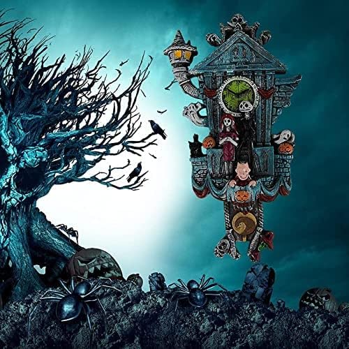 Amazon.co.jp: 15 * 20CM ハロウィン壁掛け時計クラフト