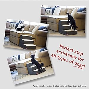   4-Step-Portable-Pet-Stairs-By-Majestic-Pet-Products-Villa-Vintage-Steps-for-Cats-and-Dogs-Grey