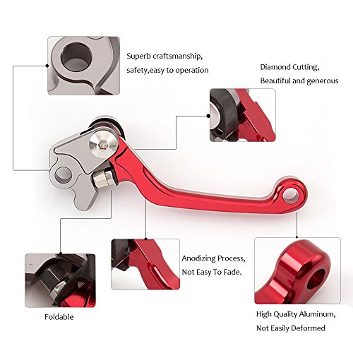 Nicedoll NX-YY147-CRF-002 Dirt Bike Clutch Brake Pivot Levers thumb #3