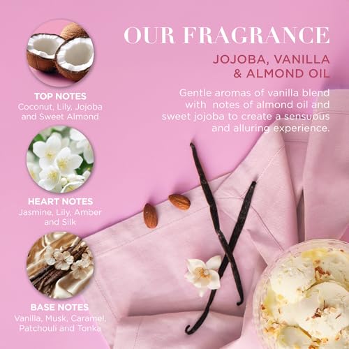 Baylis & Harding Jojoba, Vanilla & Almond Oil Luxury Gift Set - Vegan Friendly - Image 5