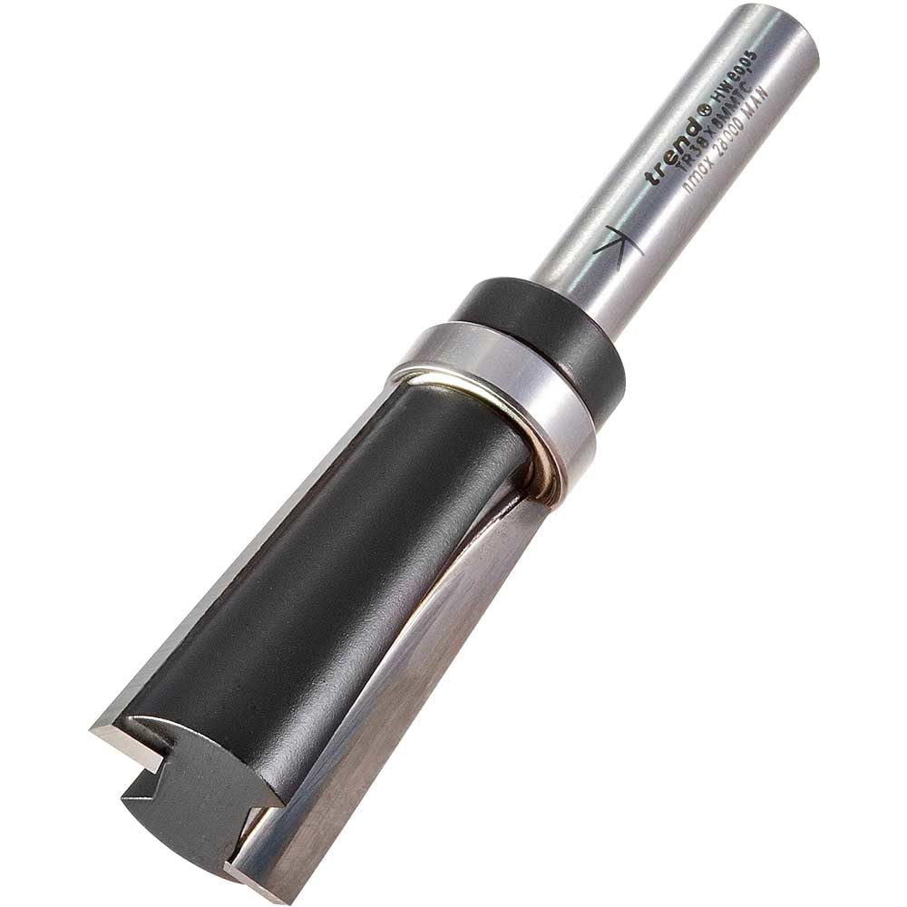 Trend frez do drzwi z łożyskiem, 8 mm, 3° | Frez z łożyskiem i węglikiem spiekanym do czystych krawędzi drzwi; podcięcie 38 mm, kąt 3°; TR38X8MMTC