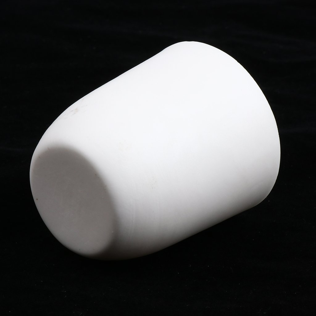 Sharplace Alumine Céramique Cylindre Creuset de pour Tube Four à Moufle, Blanc 150ml