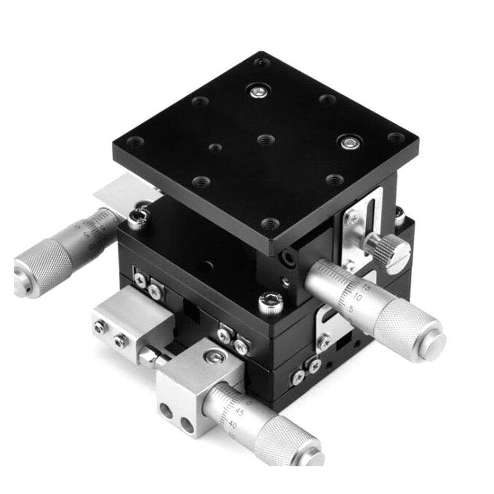 XYZ 60X60mm Inseparable Horizontal Precision Linear Stage Cross-Roller Bearing for Automation Sliding Linear CNC Photology
