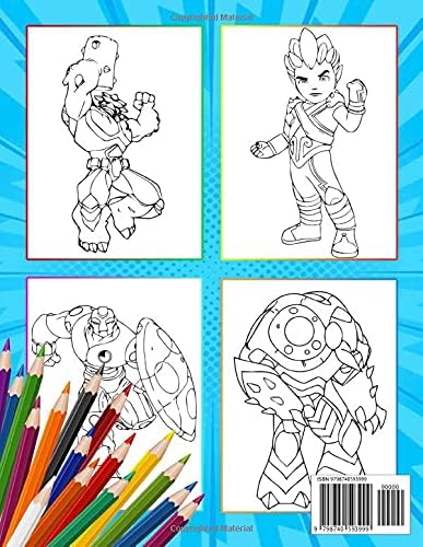 Gormiti Coloring Book 50 Coloring Pages Interesting Coloring Book Vivid Illustrations Suitable For All Ages To Help Reduce Stress Robert Almira Amazon Sg Books