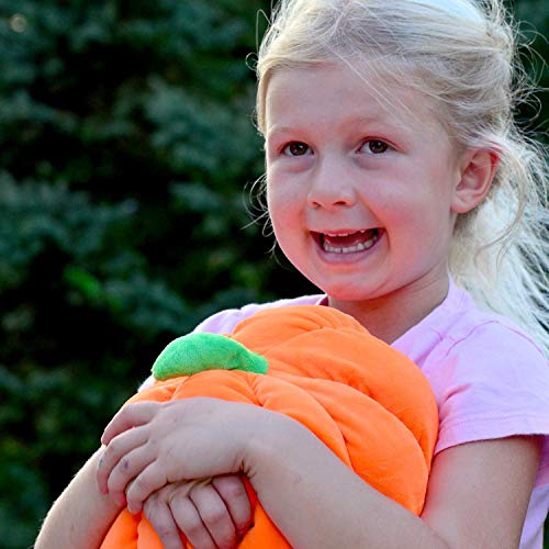 image for CatchStar Stuffed Pumpkin Plush Toy Durable Halloween Plush Pumpkins S