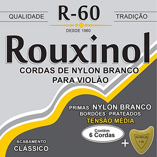 Encordoamento P/VIOLAO NYLON BC. Md.tensao
