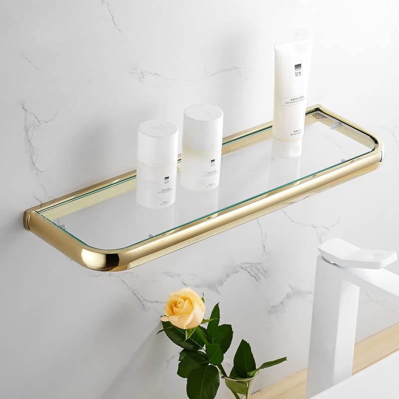 Toallero Toallero de baño Estante de toallero Herrajes de baño, Anillo de Toalla - Oro