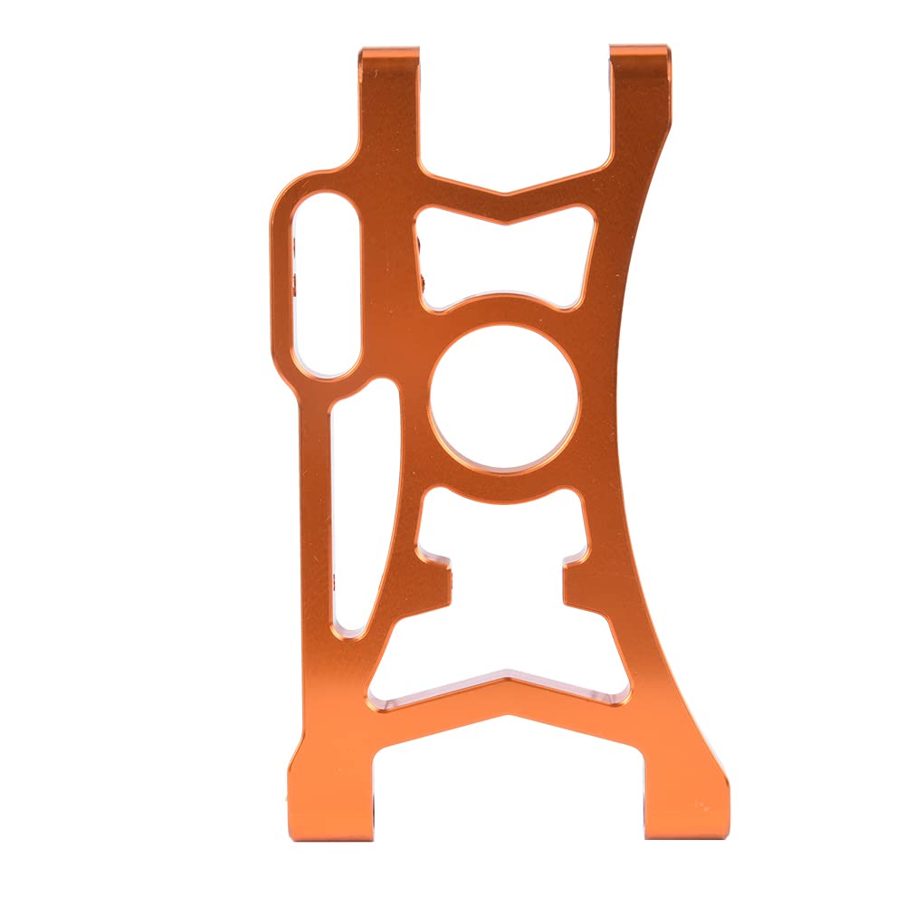 Braccio Superiore Posteriore Durevole in Lega di Alluminio per Aggiornamento Ad Alte Prestazioni del Veicolo da Corsa RC HPI Baja, Confezione da 2 (A85402-OR arancione)