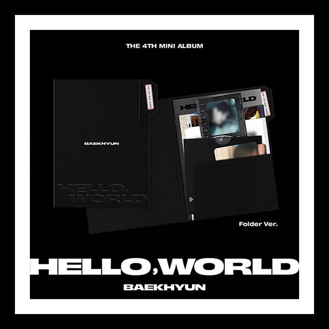 Amazon.com: EXO BAEKHYUN HELLO, WORLD 4th Mini Album (FOLDER Ver