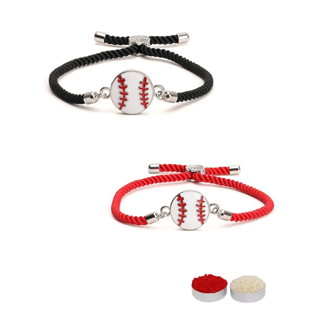El Regalo Quirky 2PC Sports Rakhi Set for Brother | Rakhis Combo Set for Brother/Niece/Nephew- Kids Rakhi for Sports Lovers Bhai with Roli-Chawal, Message Card in Rakhi Gift Box (Option-3) (B0CFG1X7VM) Amazon Price History, Amazon Price Tracker