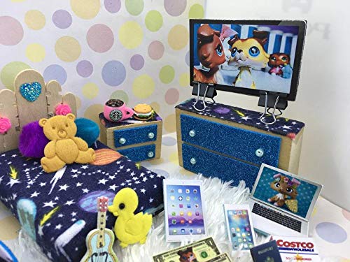 Diy Lps Accessories Littlest Pet Shop Bed Custom Lps Toys Cheap