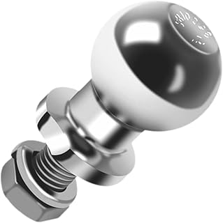 Uonlytech Trailer Ball hook rv accessories ball tow ball for trailer hitch tow balls trailer accessories trailer parts trailer balls ball knot American style Metal m22 50mm Ball Hitch
