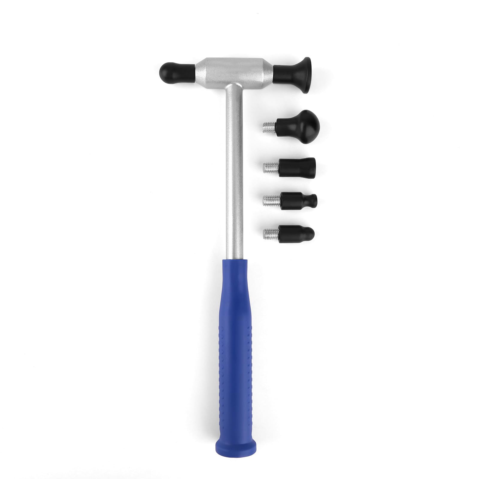Kalttoy Duty Aluminum Puller Hammer 6Pcs Set Ergonomic Grip Suitable For Car Body Repair On Various Vehicle Surfaces Auto Body