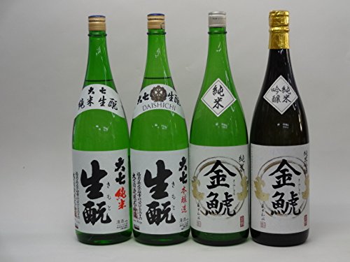 特選日本酒セット 大七 金鯱 4本セット 大七生もと(純米 本醸造) 金鯱(純米 純米吟醸) 1800ml×4本 4本セット 大七酒造 金しゃち酒造