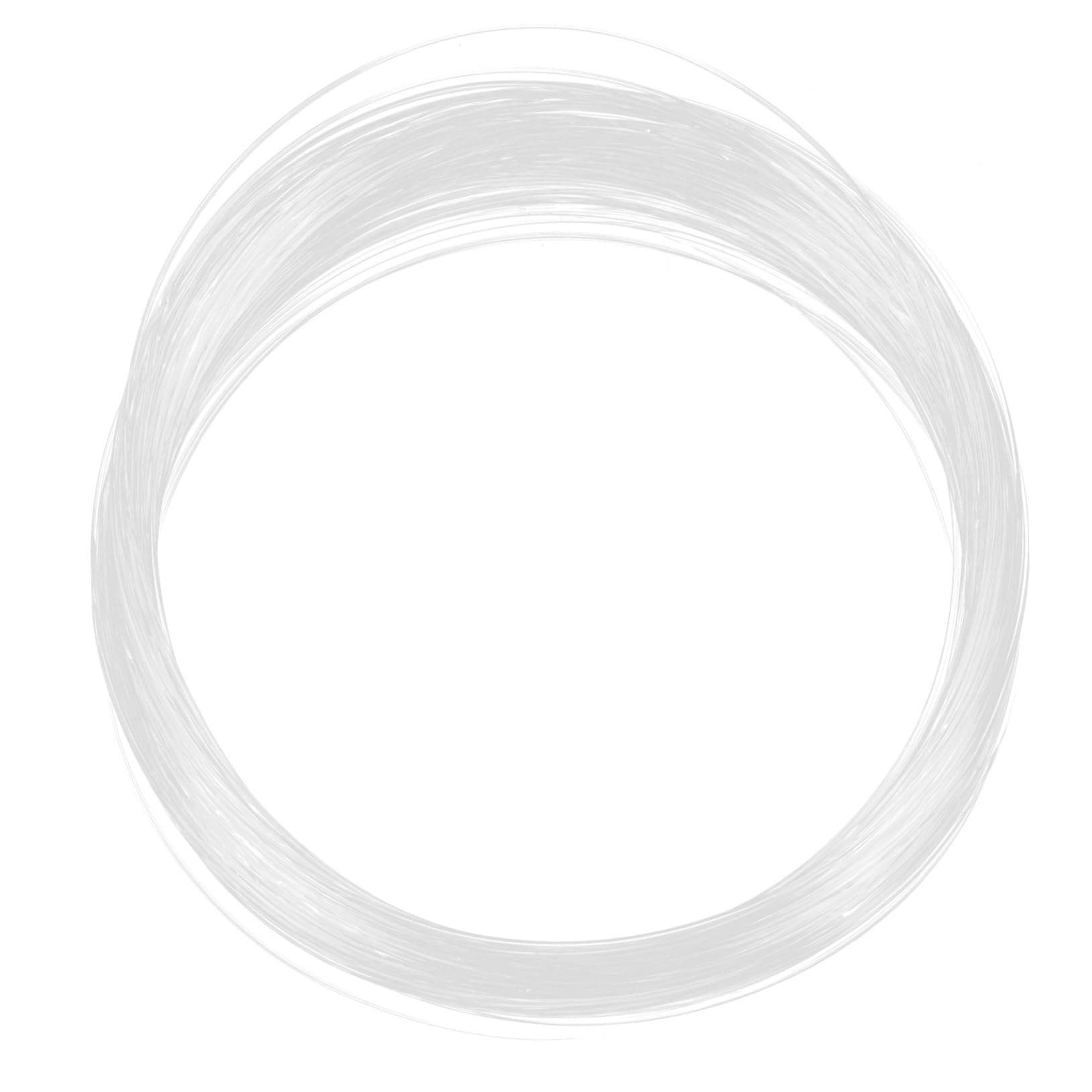 Outanaya Optical Fiber Light String Transparent Indoor Outdoor Decorative Lamp for Holiday and Scene Decor Versatile Material Convenient Storage No Power Supply Needed