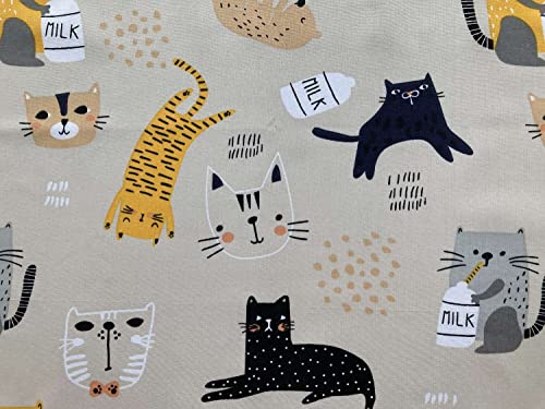 Stoffe zum Nähen für Kinder, 100% Baumwolle, keine Meterware:...